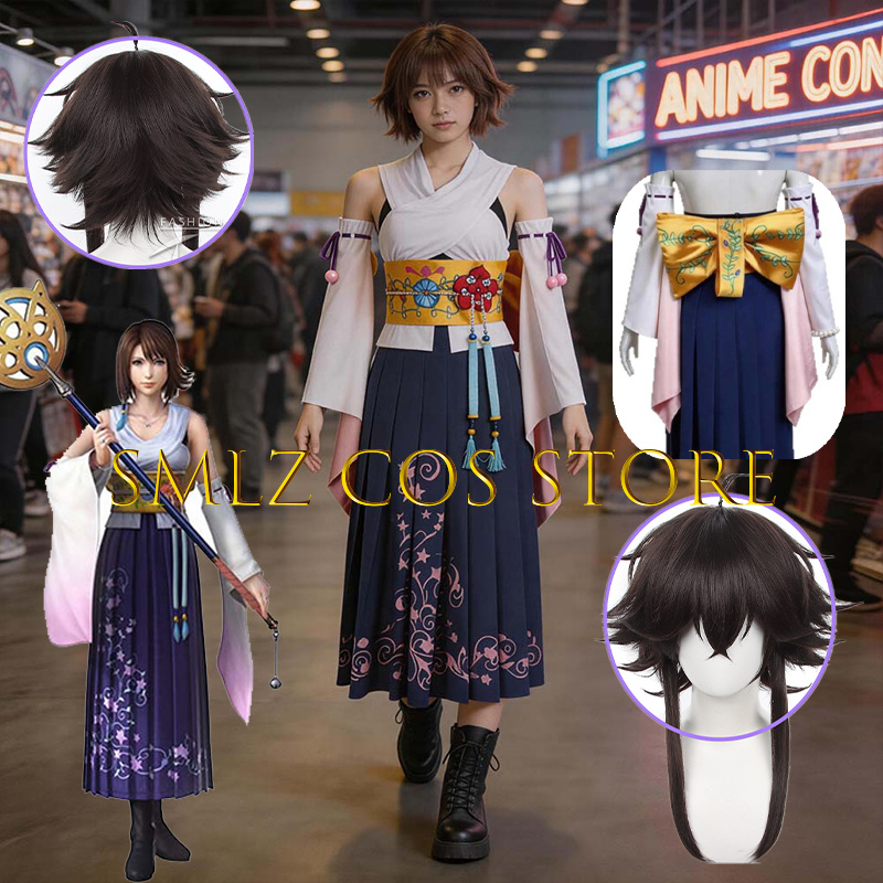 Anime Cosplay Ladies - زي تنكري نسائي Smlz FFX يونا