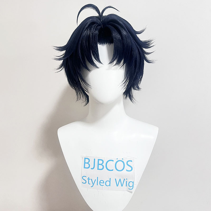 Anime Cosplay Blue Hair - [شعر مستعار أنيق] شعر مستعار أسابا