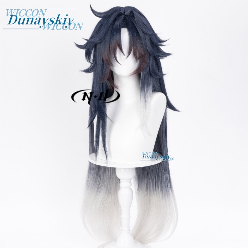 باروكة شخصية مورتيناكس من لعبة - مراجعة Anime Cosplay Blue Hair وسعره