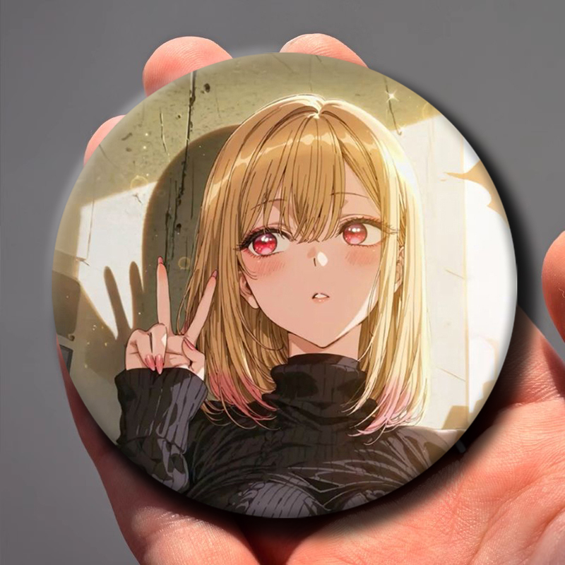 دبوس معدني مطلي بالمينا لشخصية - مراجعة Anime Cosplay Idea وسعره