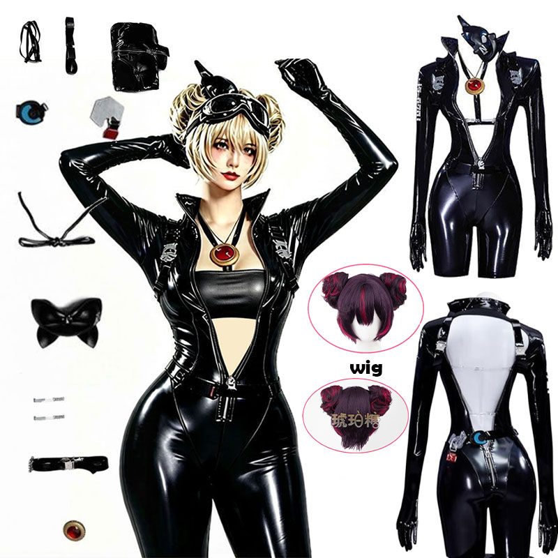 زي تنكري WHH Anime Nikke Quenc - مراجعة Anime Cosplay Jumpsuit وسعره