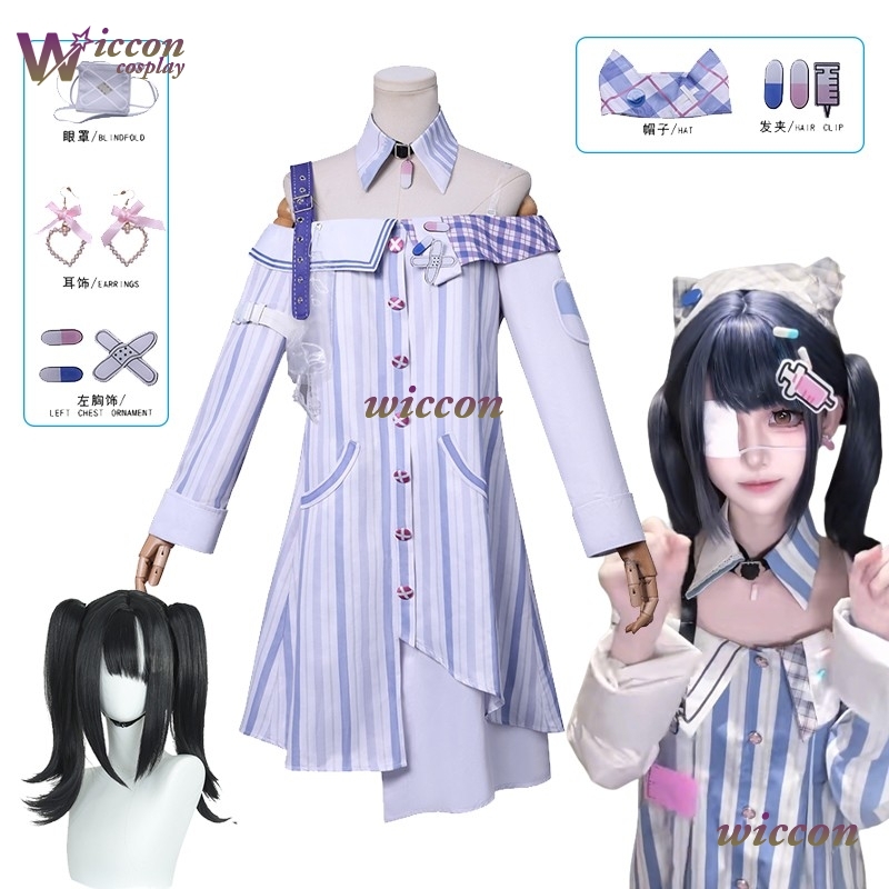WuHu إنفينيتي نيكي تأثيري حلي  - مراجعة Anime Cosplay Idea وسعره