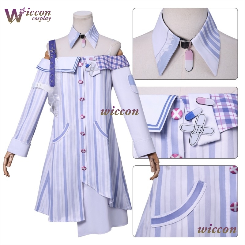WuHu إنفينيتي نيكي تأثيري حلي  - مراجعة Anime Cosplay Idea وسعره