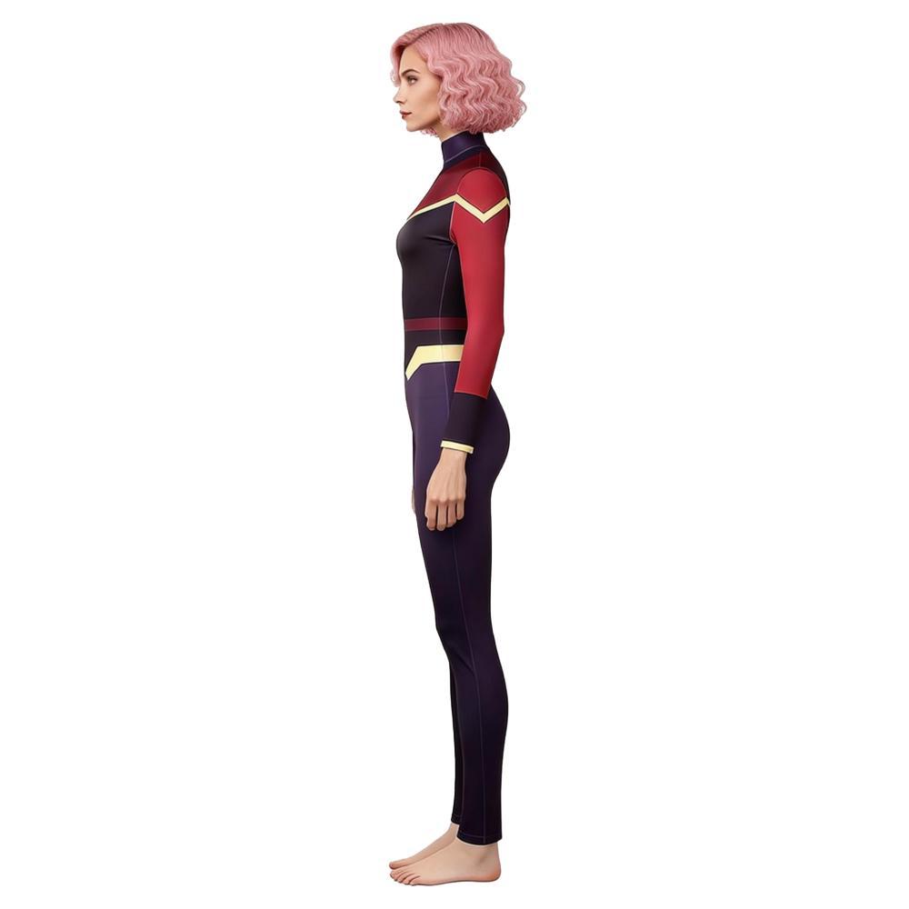 زي تنكري إنفنجبل ثولا أحمر الل - مراجعة Anime Cosplay Jumpsuit وسعره