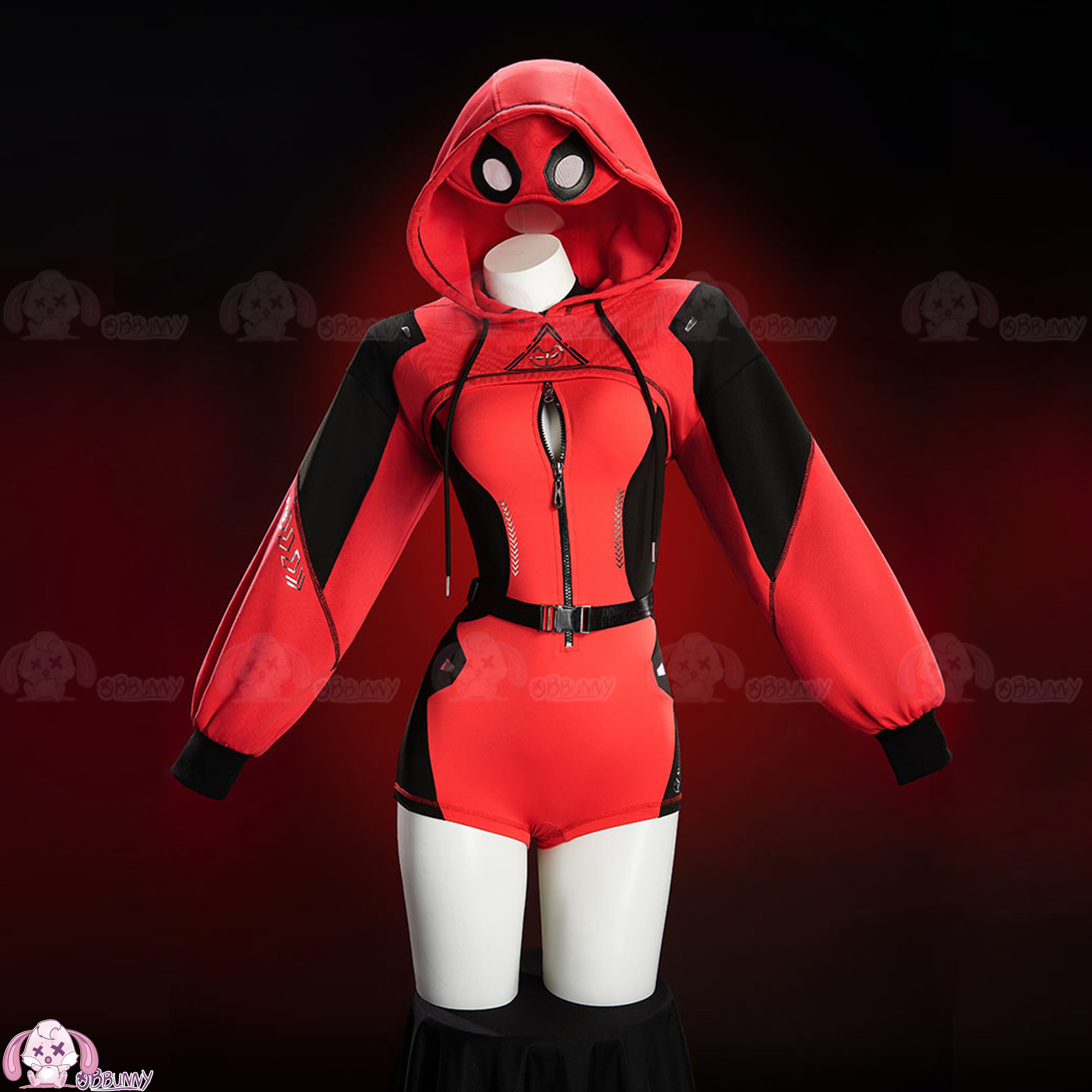 زي تنكري DeadPooing للهالوين و - مراجعة Anime Cosplay Jumpsuit وسعره